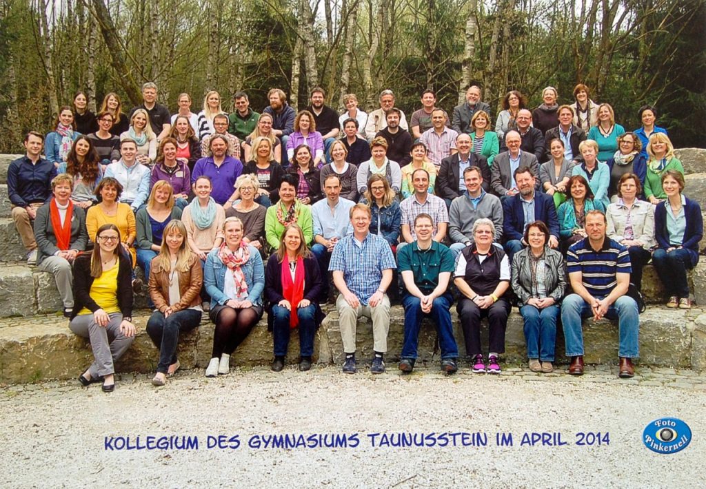 Das Kollegium des Gymnasiums Taunusstein 2014